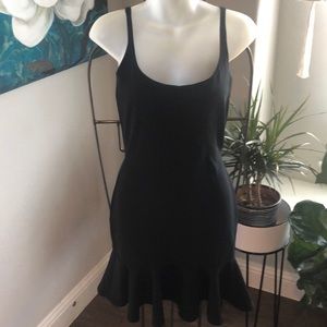 ABS evening collection black dress